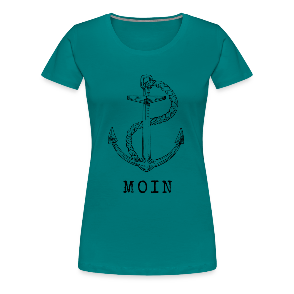 Frauen Premium T-Shirt - Moin - Divablau