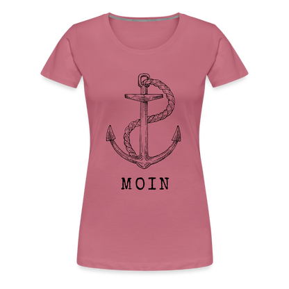 Frauen Premium T-Shirt - Moin - Malve