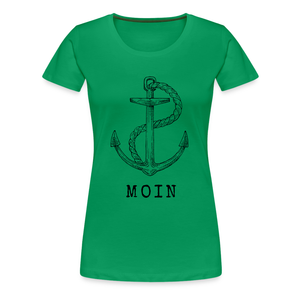 Frauen Premium T-Shirt - Moin - Kelly Green