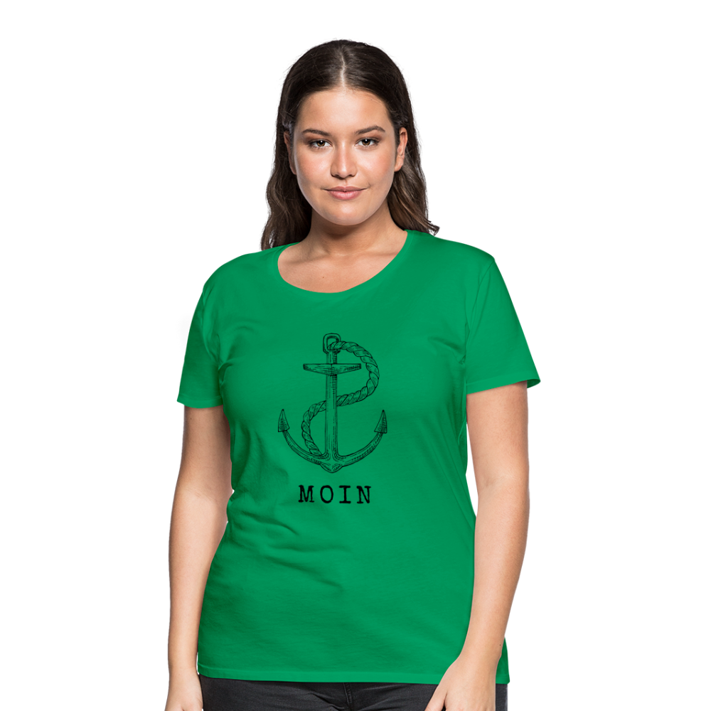 Frauen Premium T-Shirt - Moin - Kelly Green