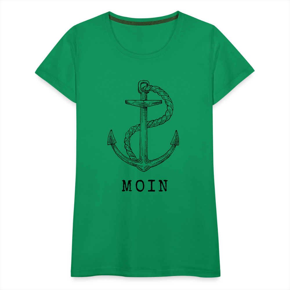 Frauen Premium T-Shirt - Moin - Kelly Green