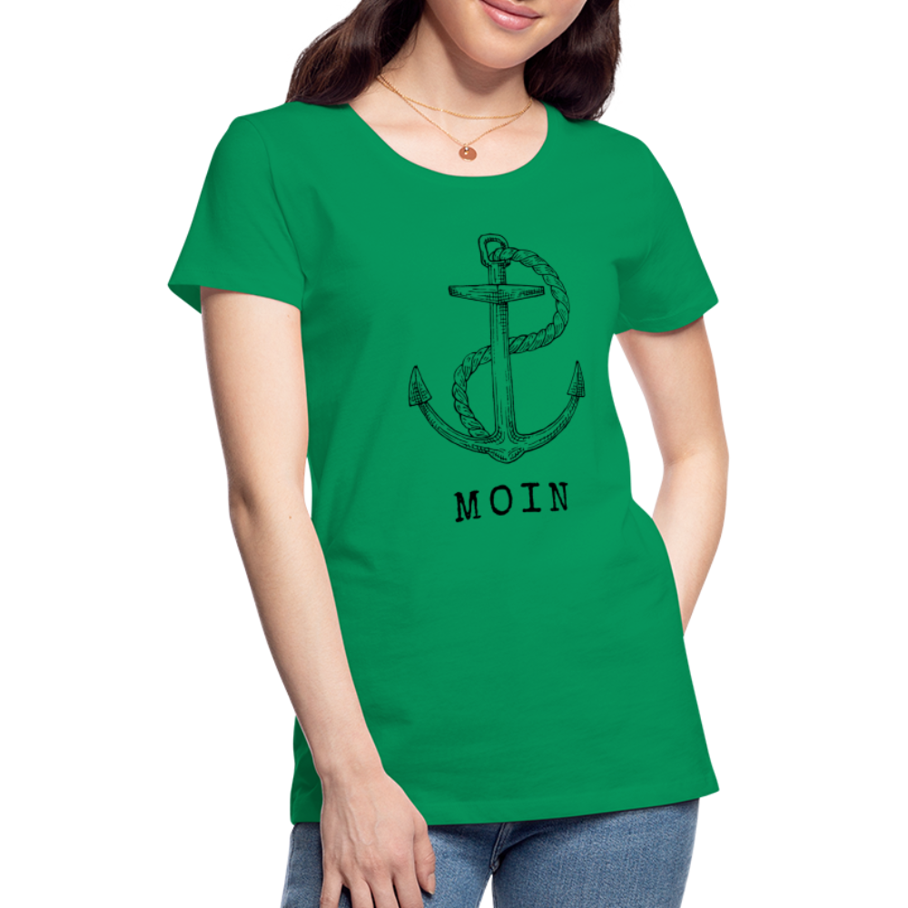 Frauen Premium T-Shirt - Moin - Kelly Green