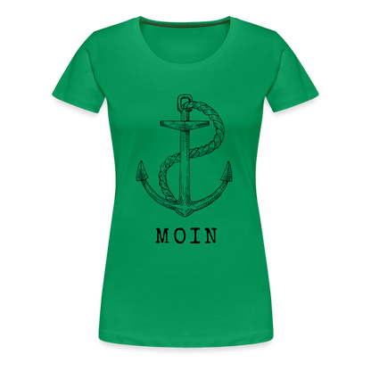 Frauen Premium T-Shirt - Moin - Kelly Green