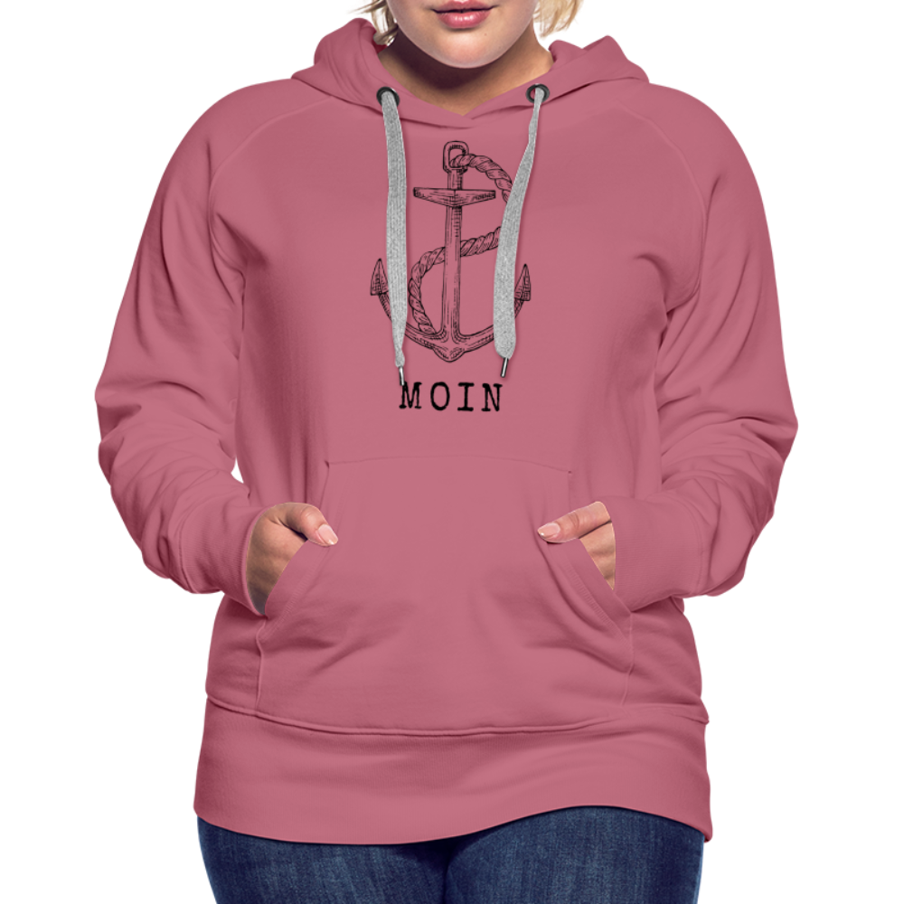 Frauen Premium Hoodie - Moin - Malve