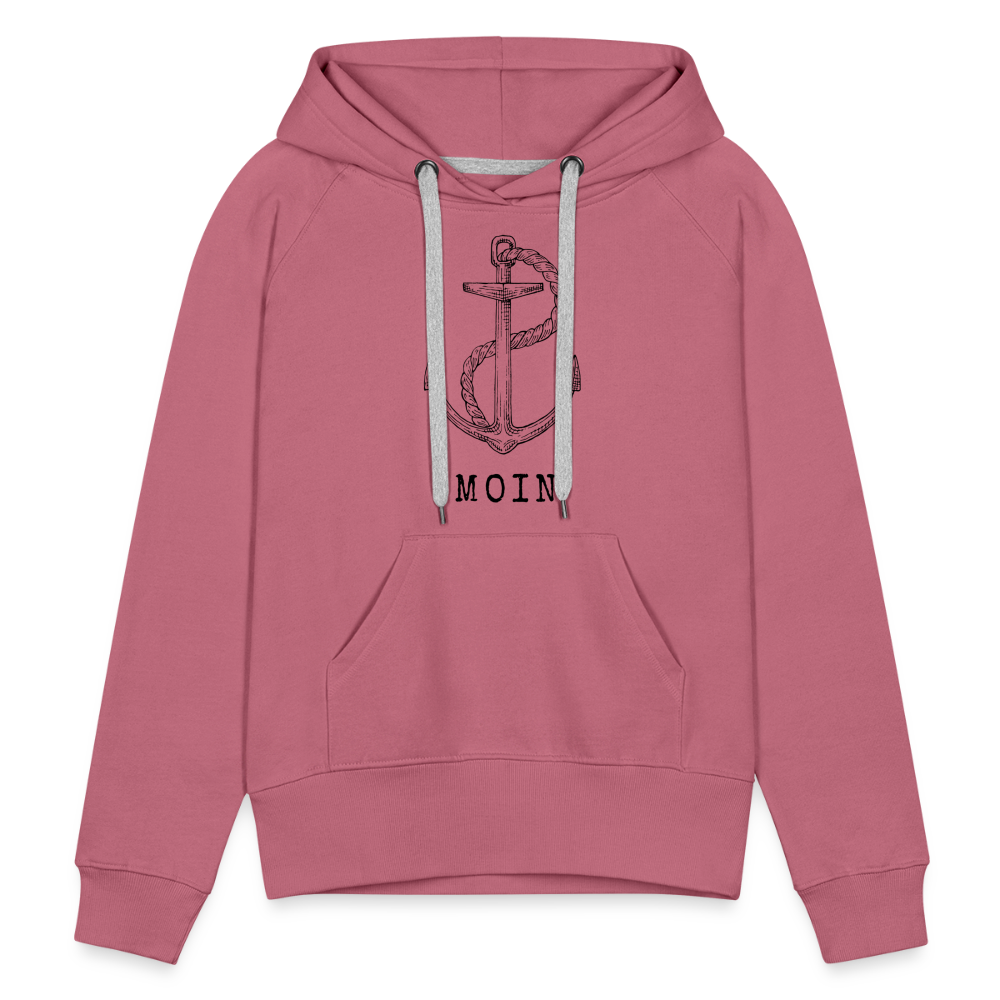 Frauen Premium Hoodie - Moin - Malve