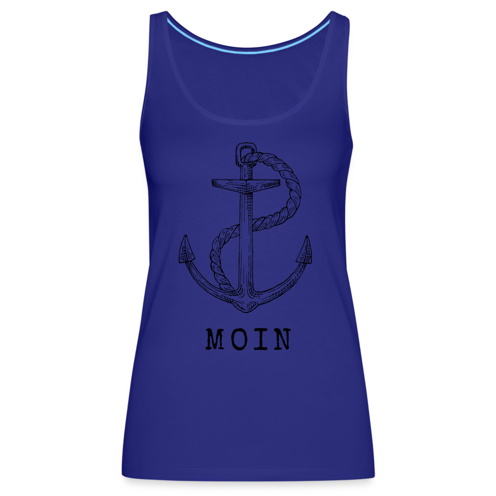 Frauen Premium Tank Top - Moin - Königsblau