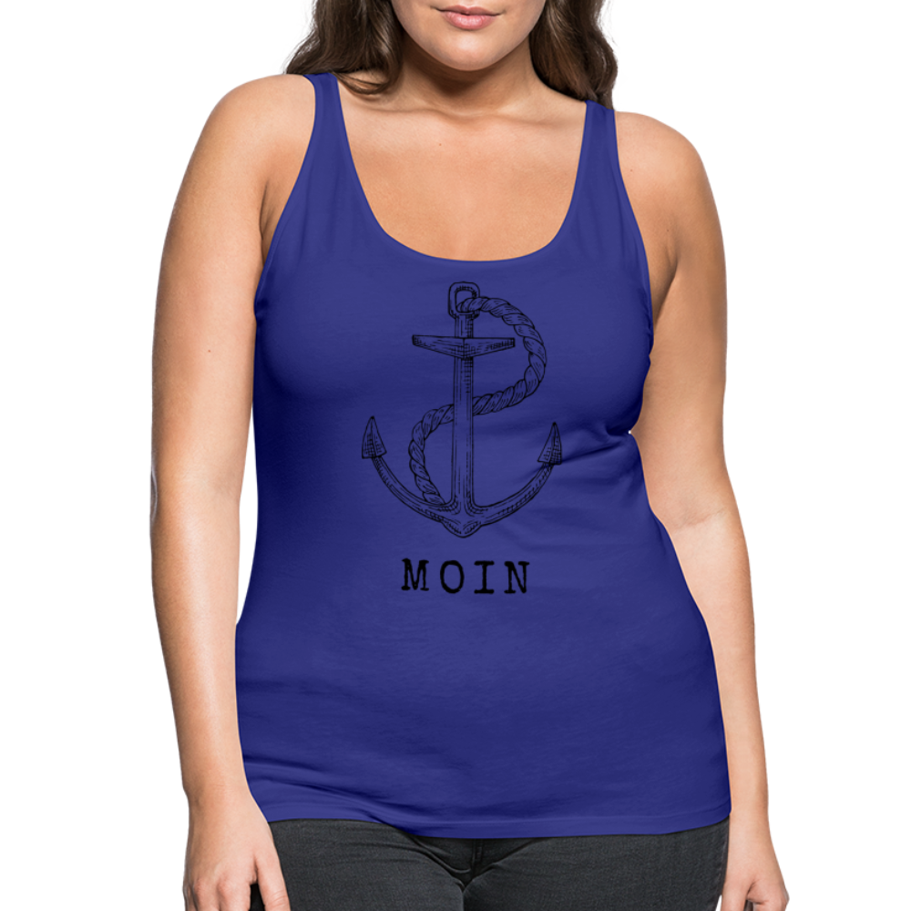 Frauen Premium Tank Top - Moin - Königsblau