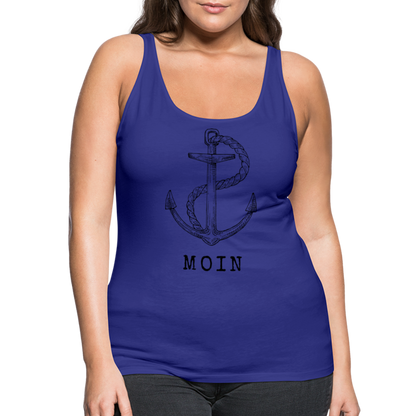 Frauen Premium Tank Top - Moin - Königsblau