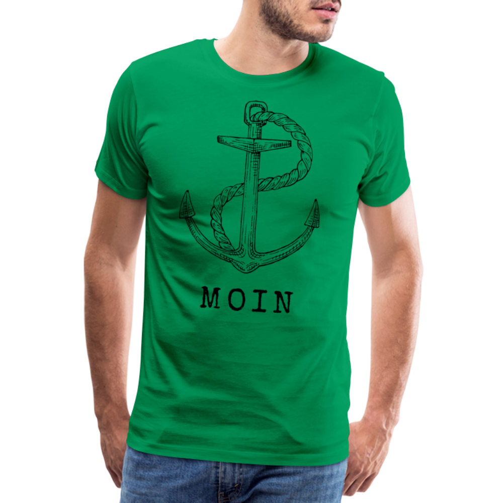 Männer Premium T-Shirt - Moin - Kelly Green