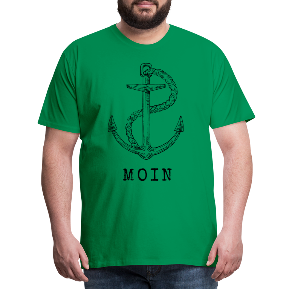 Männer Premium T-Shirt - Moin - Kelly Green