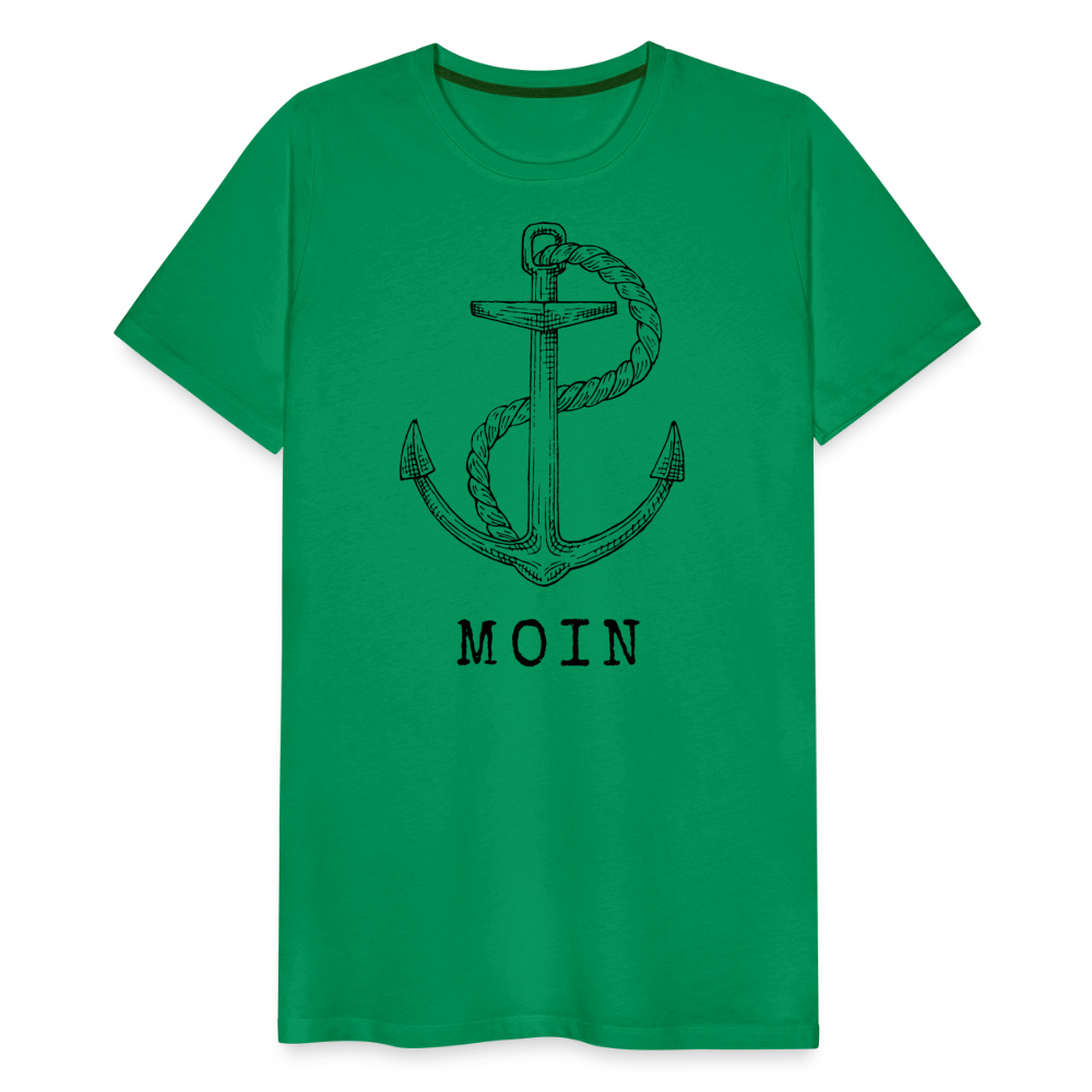 Männer Premium T-Shirt - Moin - Kelly Green