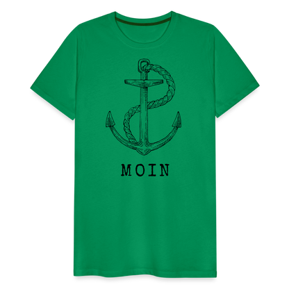 Männer Premium T-Shirt - Moin - Kelly Green