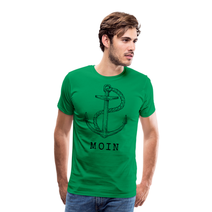 Männer Premium T-Shirt - Moin - Kelly Green