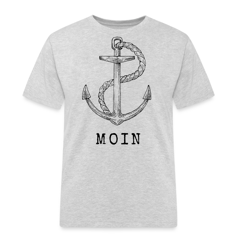 Männer Workwear T-Shirt - Moin - Grau meliert