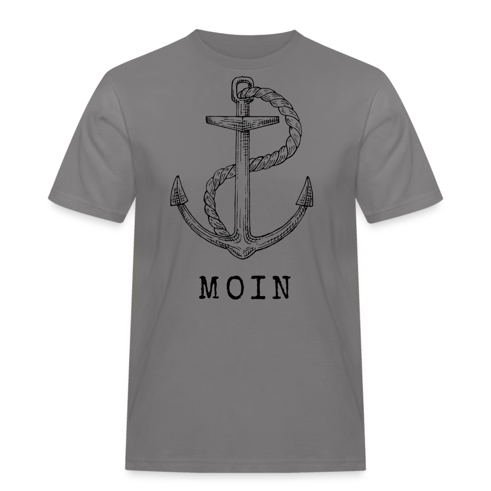 Männer Workwear T-Shirt - Moin - Grau