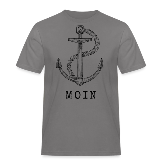 Männer Workwear T-Shirt - Moin - Grau