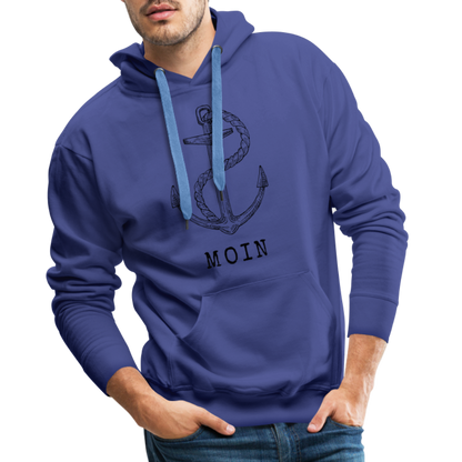 Men’s Premium Hoodie - Moin - Königsblau