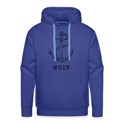 Men’s Premium Hoodie - Moin - Königsblau