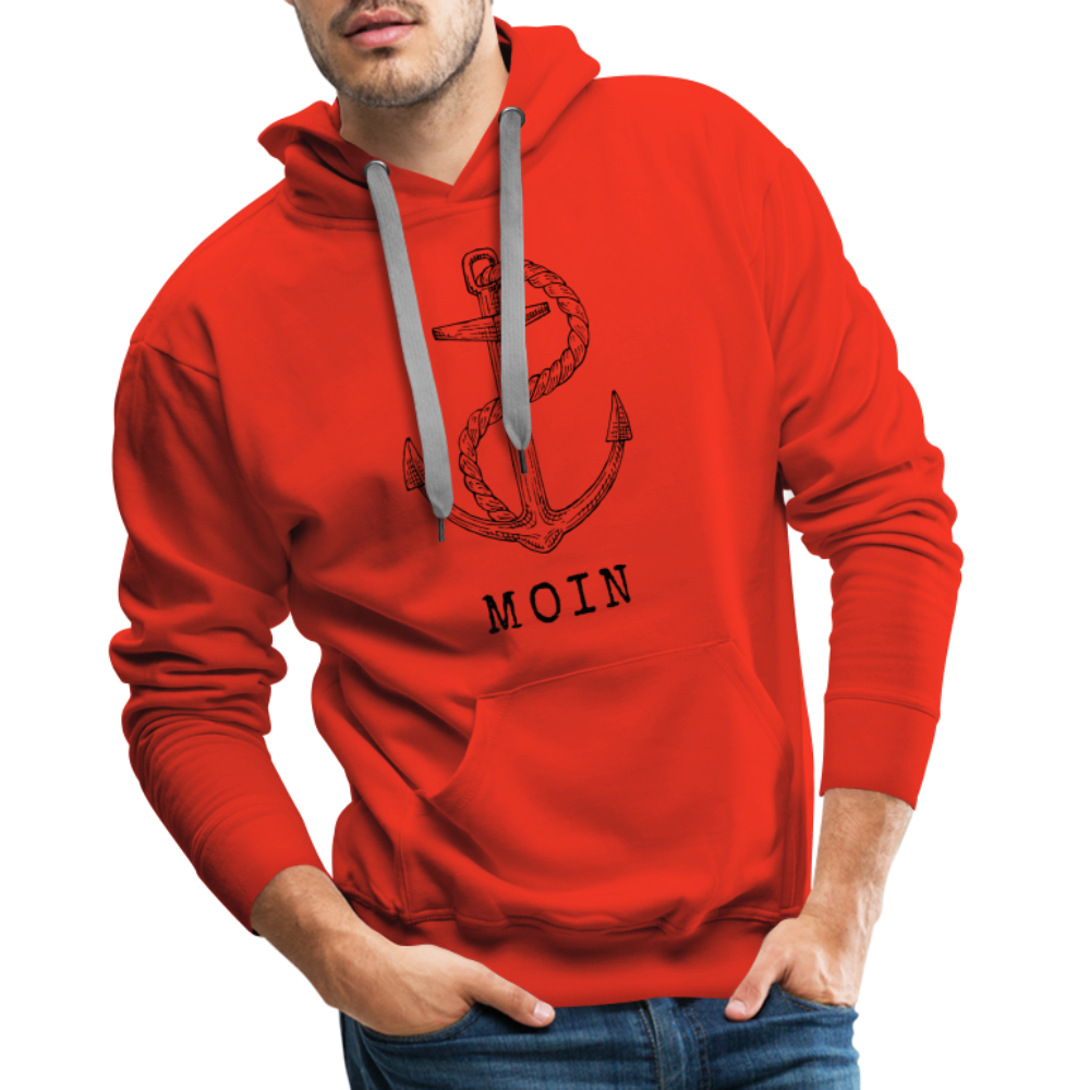 Men’s Premium Hoodie - Moin - Rot