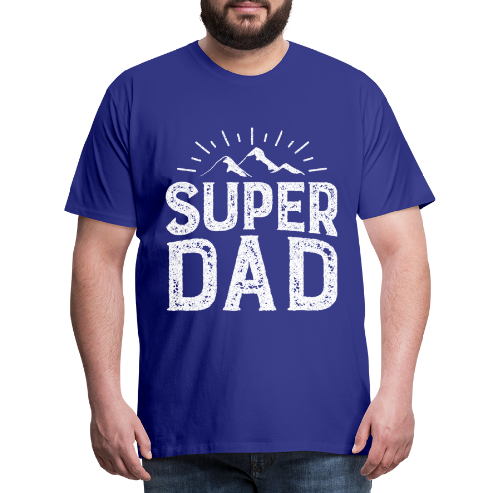 Männer Premium T-Shirt - Super DAD - Königsblau