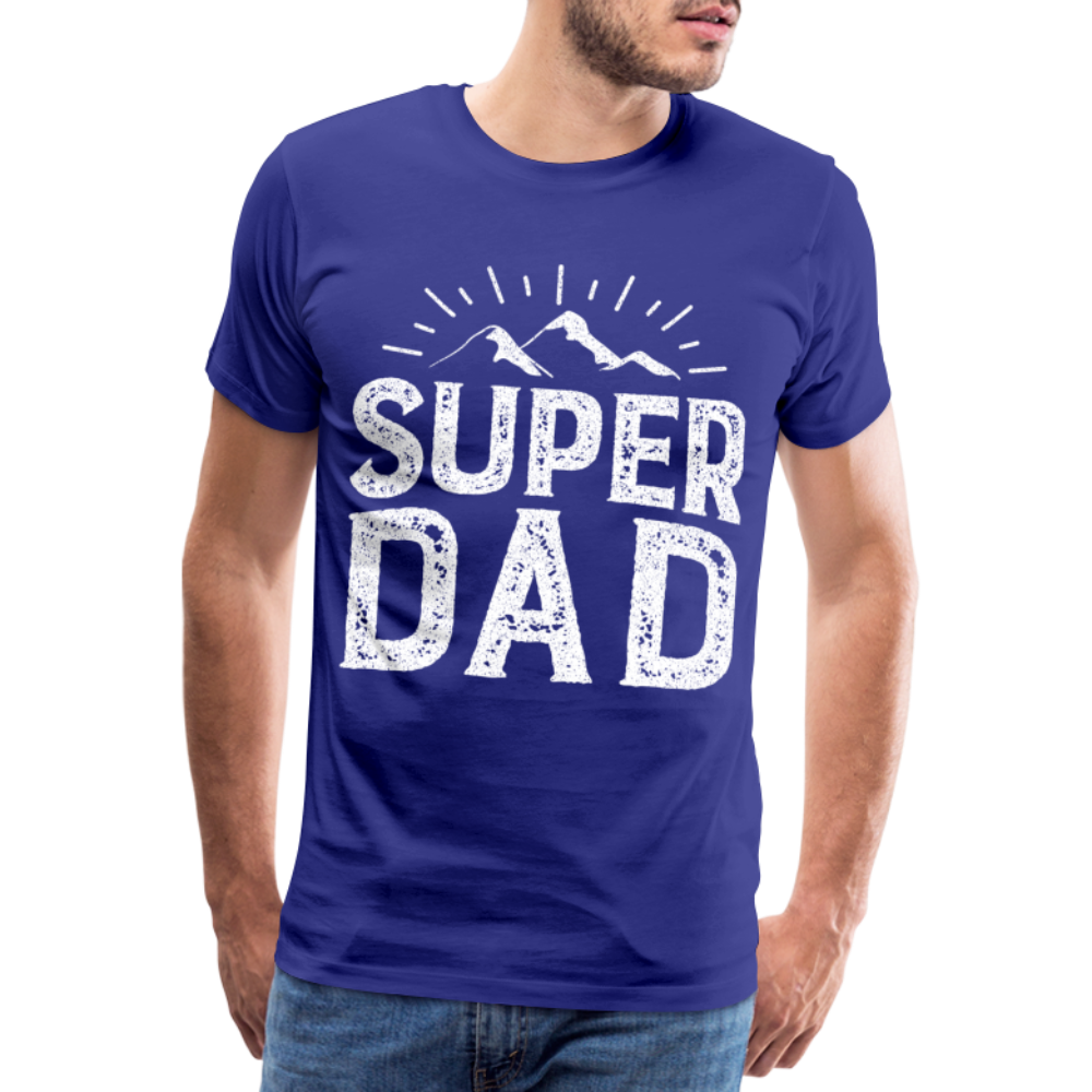 Männer Premium T-Shirt - Super DAD - Königsblau