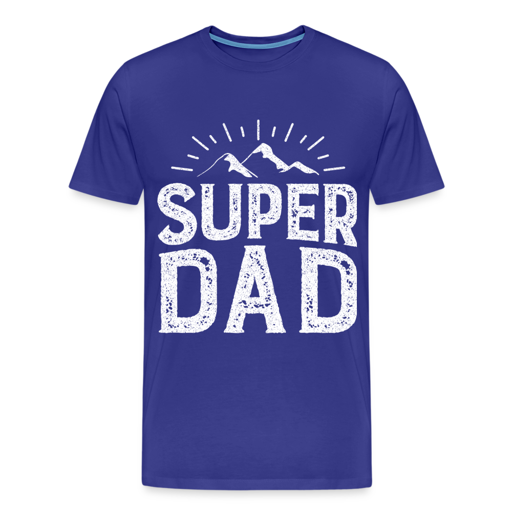 Männer Premium T-Shirt - Super DAD - Königsblau