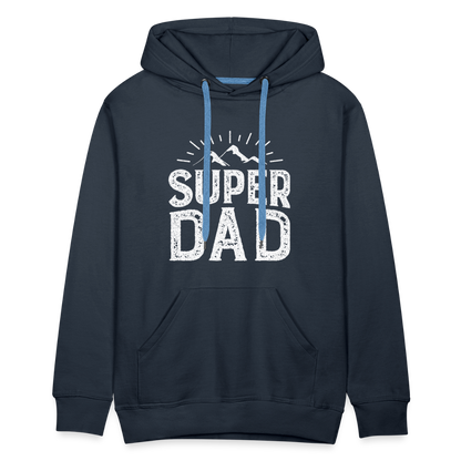 Men’s Premium Hoodie - Super DAD - Navy