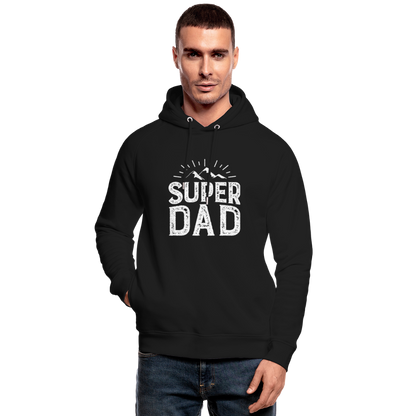 Unisex Bio-Hoodie von Stanley & Stella - Super DAD - Schwarz