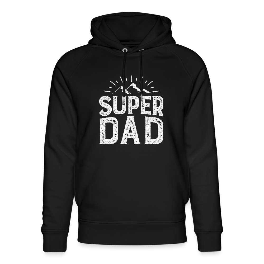 Unisex Bio-Hoodie von Stanley & Stella - Super DAD - Schwarz