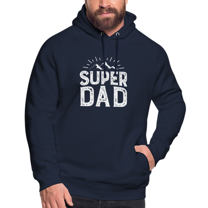 Unisex Bio-Hoodie von Stanley & Stella - Super DAD - Navy