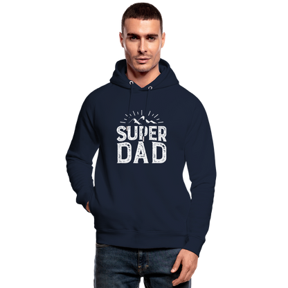 Unisex Bio-Hoodie von Stanley & Stella - Super DAD - Navy