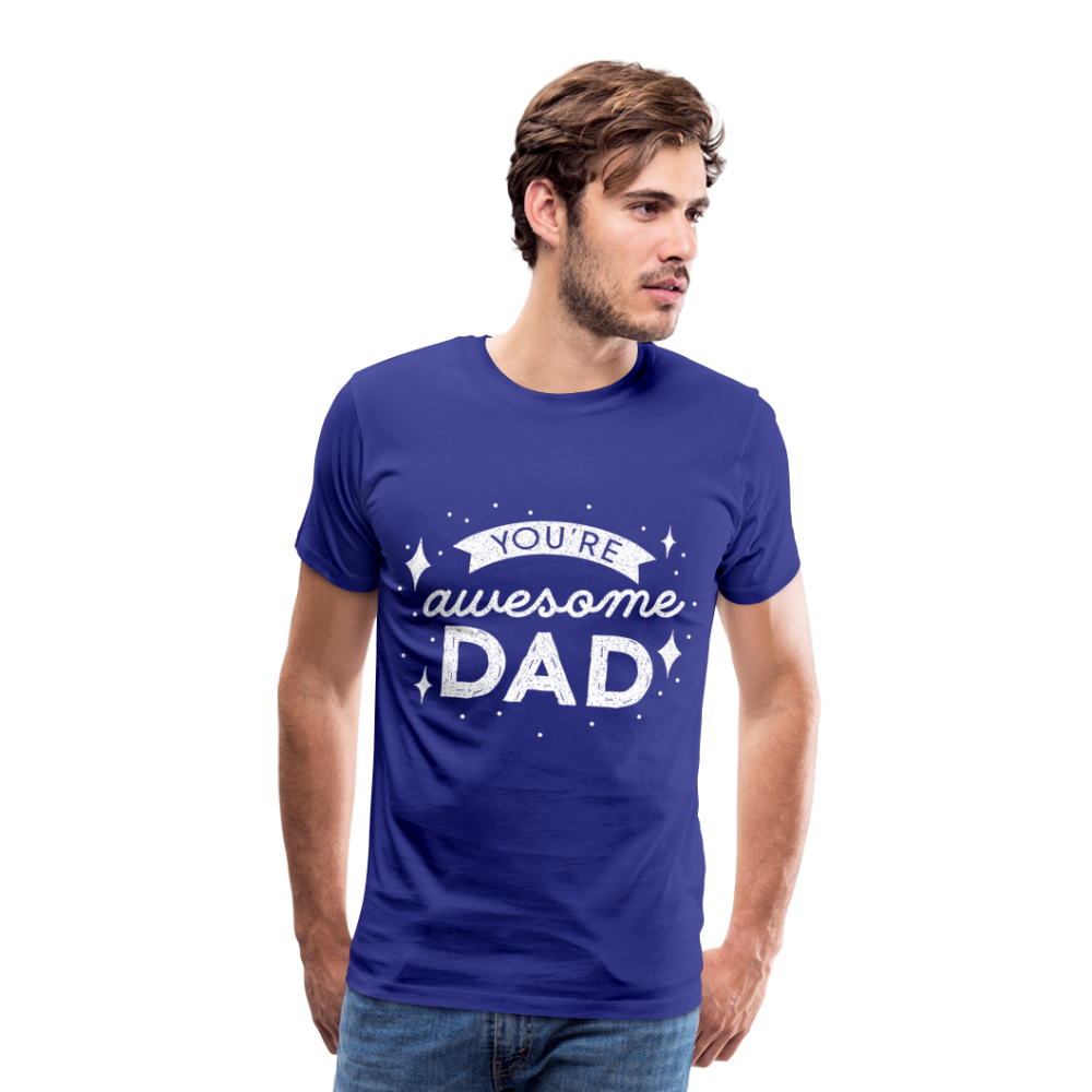 Männer Premium T-Shirt - DAD - Königsblau