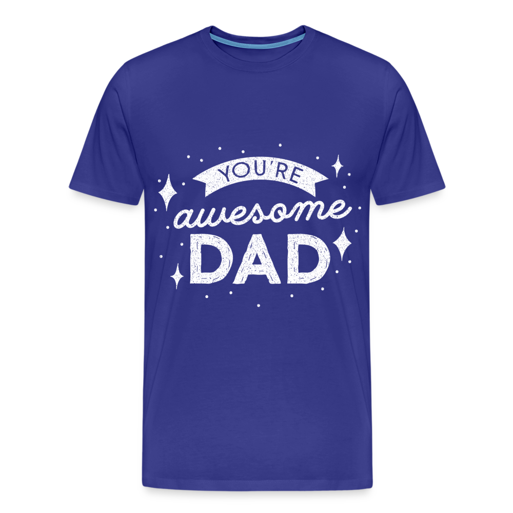 Männer Premium T-Shirt - DAD - Königsblau