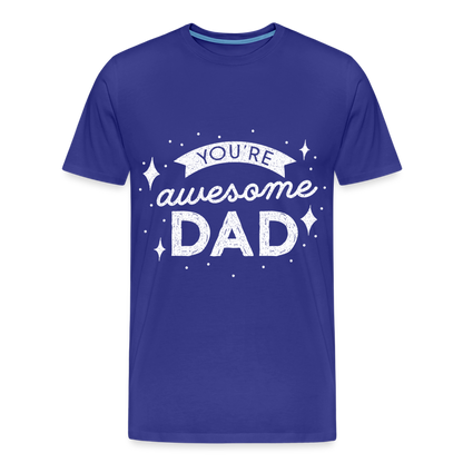 Männer Premium T-Shirt - DAD - Königsblau