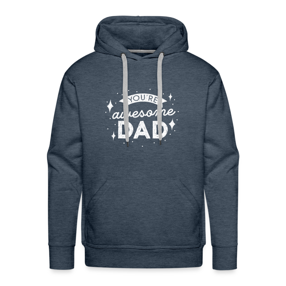 Men’s Premium Hoodie - DAD - Jeansblau