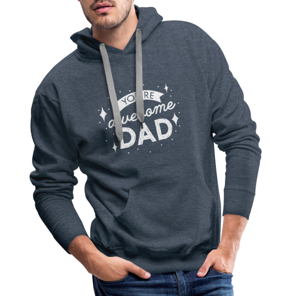 Men’s Premium Hoodie - DAD - Jeansblau