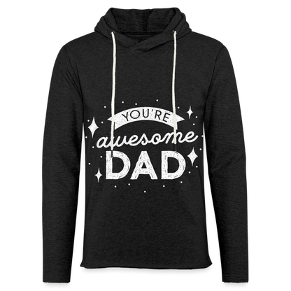 Leichtes Kapuzensweatshirt Unisex - DAD - Anthrazit