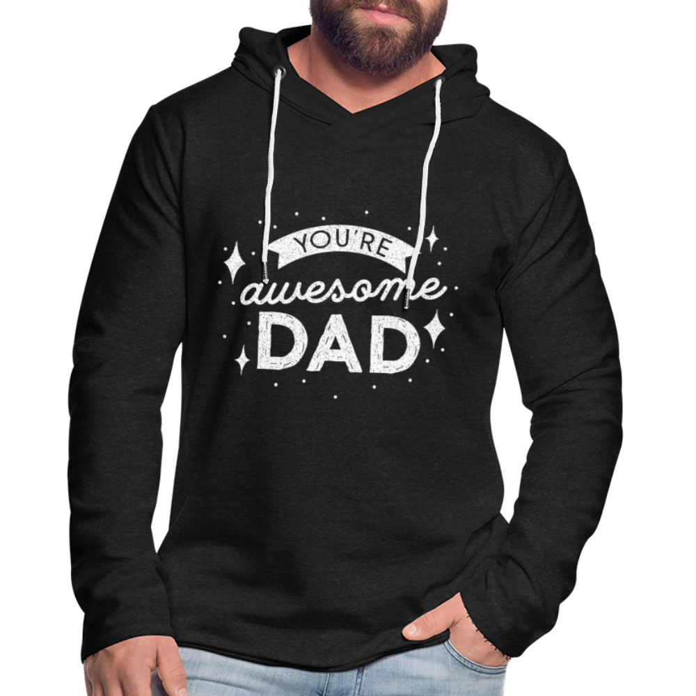 Leichtes Kapuzensweatshirt Unisex - DAD - Anthrazit