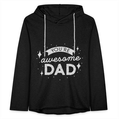 Leichtes Kapuzensweatshirt Unisex - DAD - Anthrazit