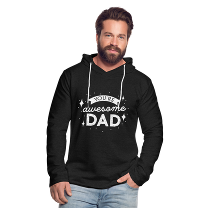 Leichtes Kapuzensweatshirt Unisex - DAD - Anthrazit