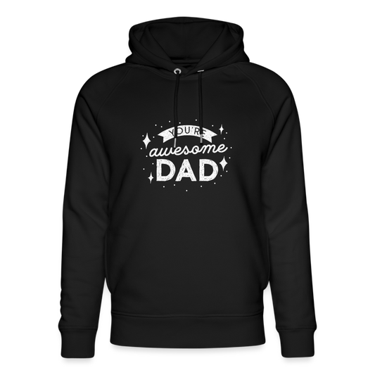 Unisex Bio-Hoodie von Stanley & Stella - DAD - Schwarz