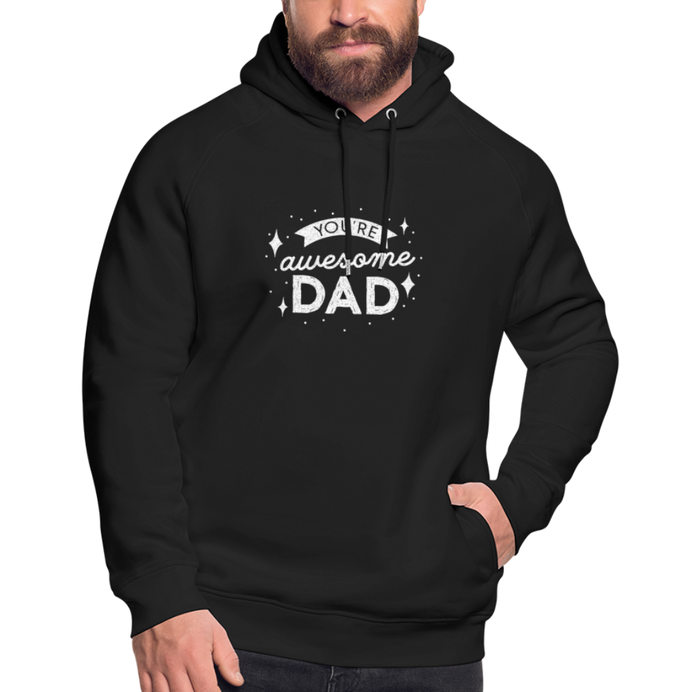 Unisex Bio-Hoodie von Stanley & Stella - DAD - Schwarz