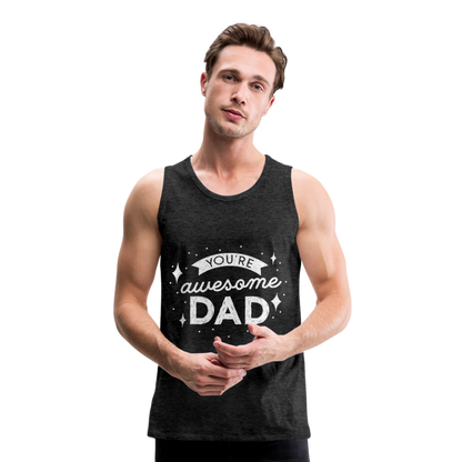 Männer Premium Tank Top - DAD - Anthrazit