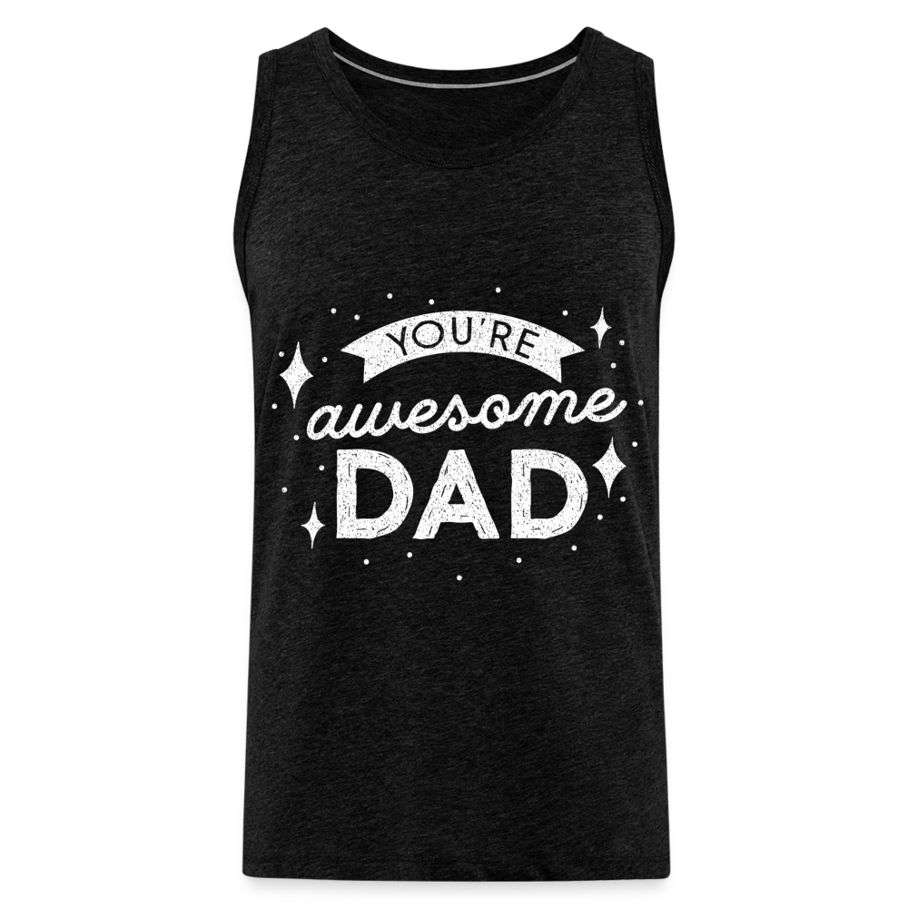 Männer Premium Tank Top - DAD - Anthrazit