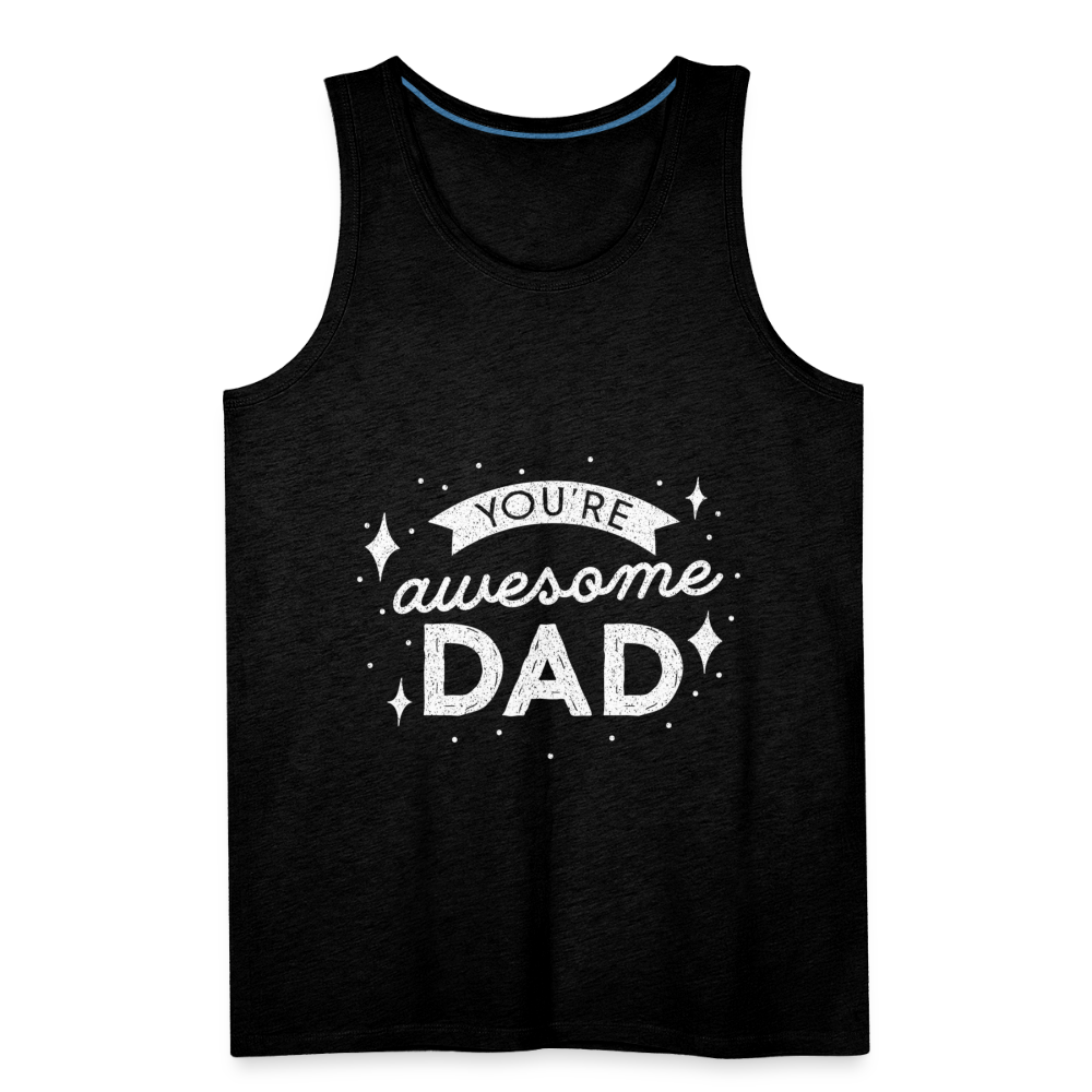 Männer Premium Tank Top - DAD - Anthrazit