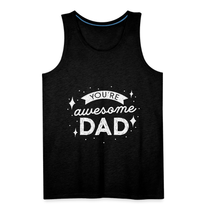 Männer Premium Tank Top - DAD - Anthrazit