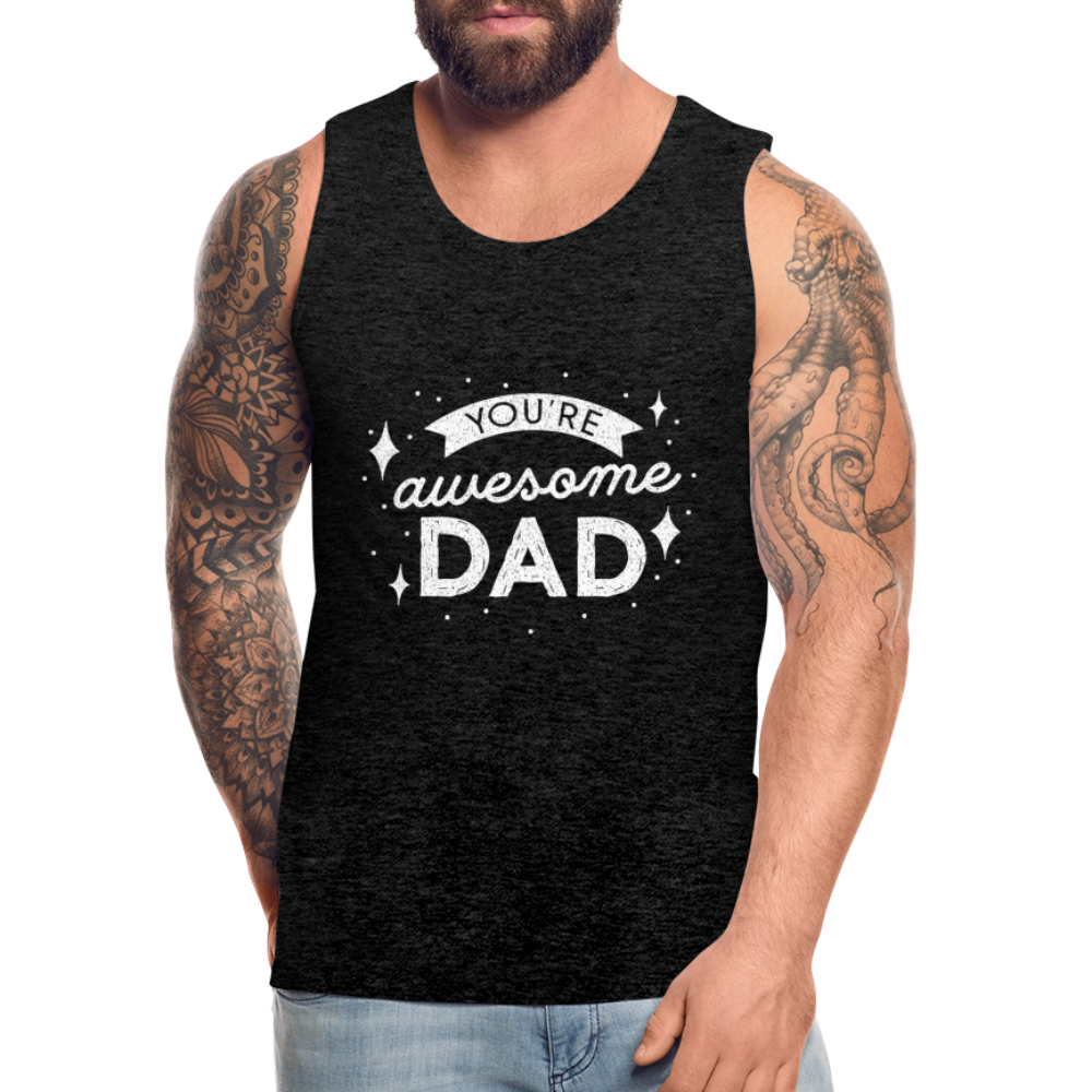 Männer Premium Tank Top - DAD - Anthrazit