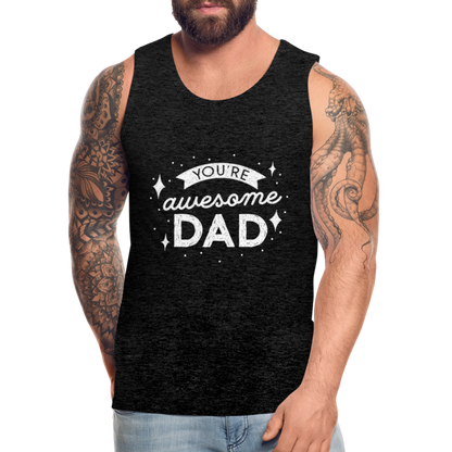 Männer Premium Tank Top - DAD - Anthrazit