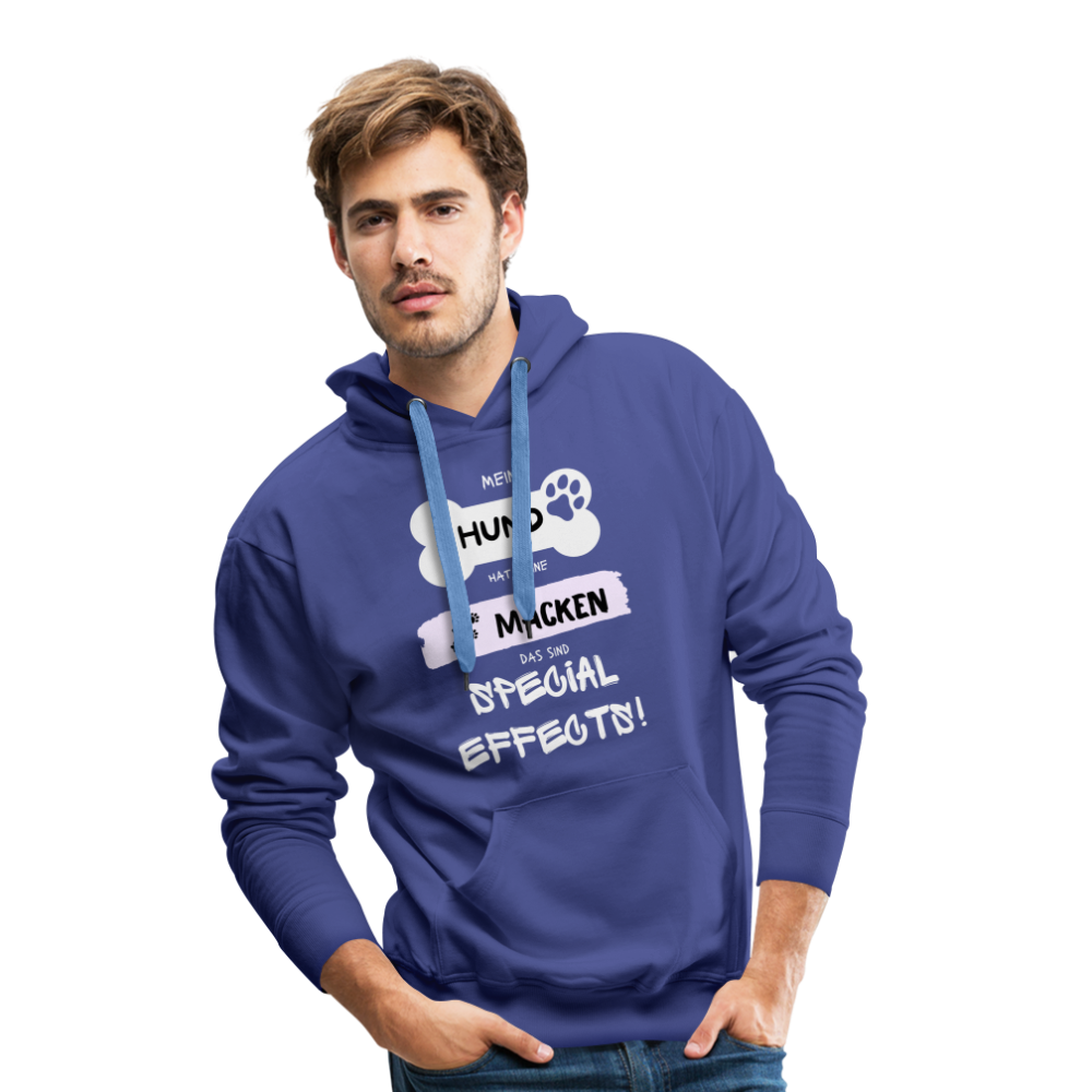 Men’s Premium Hoodie - Hund macken - Königsblau