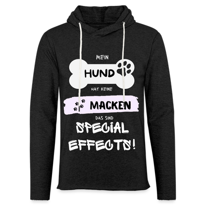 Leichtes Kapuzensweatshirt Unisex - Hund macken - Anthrazit